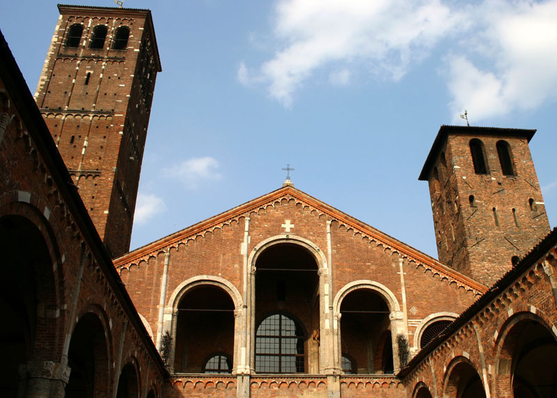 Milano - Basilica di Sant'Ambrogio - Foto di Giovanni Dall'Orto